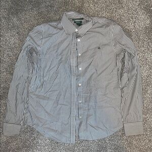Women’s Ralph Lauren Black Button Down